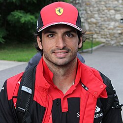 Sainz vuonna 2022.