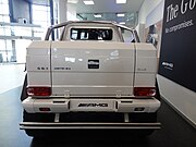 The back of the Mercedes-Benz G 63 6x6