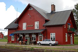 Morjärv stasjon. Foto: Teemu Vehkaoja (2007)