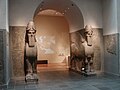 The Metropolitan Museum of Art - Human Headed Winged Lion and Bull from Nimrud, companion pieces in the British Museum