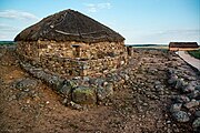 Reconstructie van een Keltiberische woning in Numantia