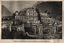 Ruines du palais de Sans-Souci, à Milot ( extérieur ) Année de publication : 1881