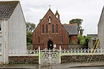 South Main Street Sacred Heart R.C. Church With Gates Gateposts, Railings And Boundary Walls