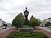 Snow Fountain and Clock