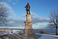 Solomon Juneau statue in Juneau Park