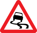 Slippery road