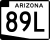 State Route 89L marker