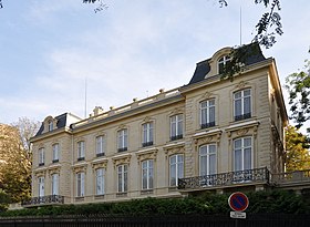 Vue de la mission diplomatique