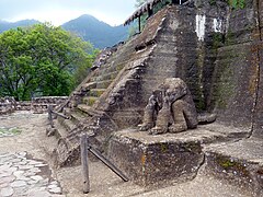 Ruines monolítiques de Malinalco