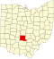 Pickaway County map