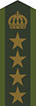 Collor patch m/58 on uniform m/58-m/59 and field uniform M90