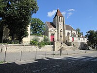 L'église Saint-Germain de Charonne en 2019.