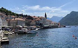 Skyline of Perast