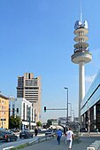 Hamburger Allee mit Hochhaus Lister Tor und VW-Tower