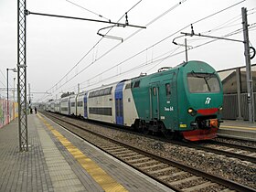 Un elettrotreno TAF in livrea XMPR.