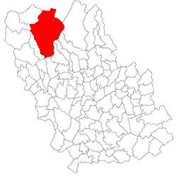 Location in Prahova County