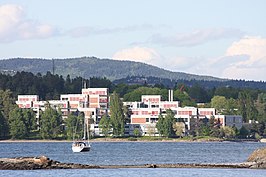 DNV GL hoofdkantoor in Høvik