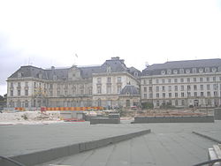 Prefecture building of the Aube department, in Troyes