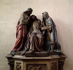 La Mort de Joseph, église Sainte-Marie de Lügde