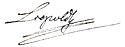 Leopold I's signature