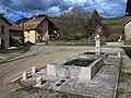 Ehemaliger Waschplatz am Brunnen