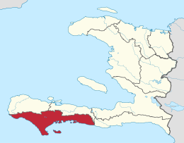 Dipartimento del Sud – Localizzazione