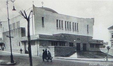 New Synagogue (Žilina) by Peter Behrens, 1928–31