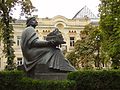 A monument to Yaroslav the Wise in Kyiv