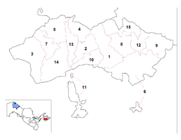 Distretto di Tashlaq – Mappa