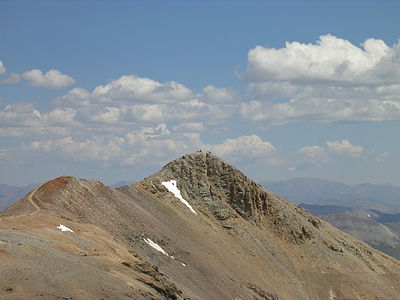 Mount Lincoln is the highest summit of the Mosquito Range of Colorado.