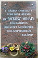 Paczkosz Mihály, Hunyadi tér 3.