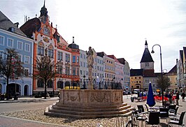 Stadsplein van Braunau