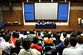 Um dos auditórios da universidade, no campus Maracanã.