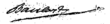 Signature de Jules-Ferdinand Baulard