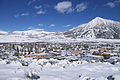 El Crested Butte y el pueblo de Crested Butte