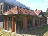 View of the station building