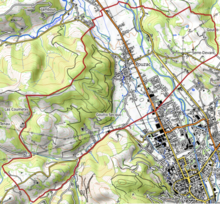 Carte topographique