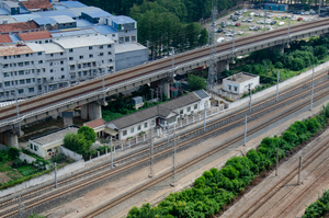 汉口线路所控制室