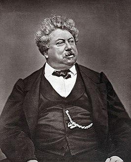 Alexandre Dumas Gefotografeerd door Étienne Carjat