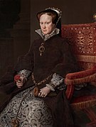 Retrato de María Tudor, de Antonio Moro.