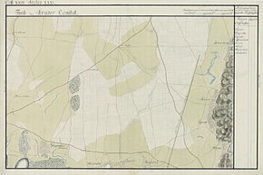 Vladimirescu în Harta Iosefină a Comitatului Arad, 1782-85