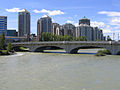 The Bow River, Louise Bridge and the Downtown West End