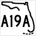 State Road A19A marker