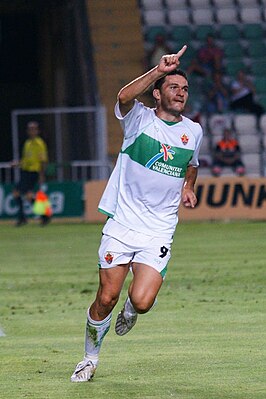 Molina als speler van Elche in 2010