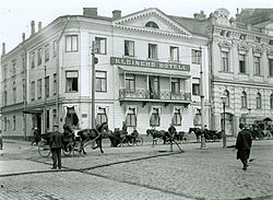 Kleinehin hotelli ennen vuotta 1910.