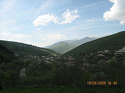 View of Martuni village