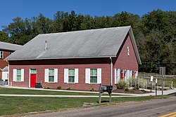 The historic Mingo Creek Presbyterian Church and Churchyard