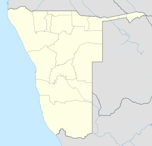 Khorixas is located in Namibia