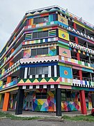 Oeuvre de Okuda à Papeete