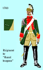 régiment Royal dragons de 1763 à 1776